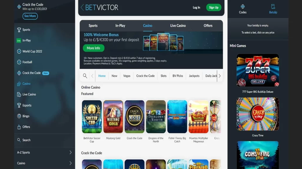 BetVictor Casino app